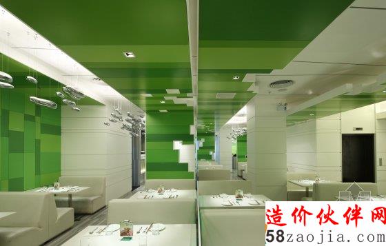 綠色“加油站”! 北京中關(guān)村又及餐廳設(shè)計(jì)