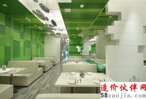 綠色“加油站”! 北京中關(guān)村又及餐廳設(shè)計(jì)