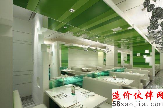 綠色“加油站”! 北京中關(guān)村又及餐廳設(shè)計(jì)