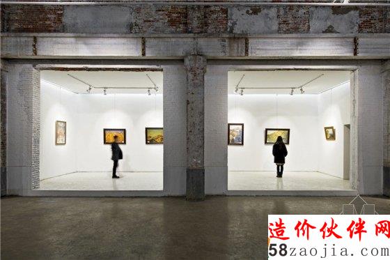 山東淄博 一片破舊廠房區(qū)變身工業(yè)氣息濃厚的當(dāng)代藝術(shù)館