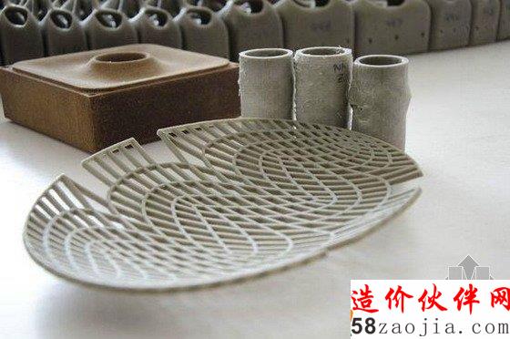 特色構筑物----3D打印板做的花朵館