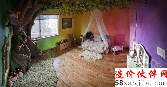 女兒說要童話仙女的大樹 然后老爸就真做了!