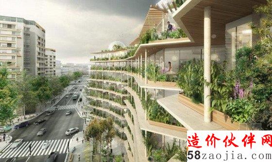 太綠了!巴黎繁茂綠洲和屋頂農(nóng)場設(shè)計(jì)方案出爐!