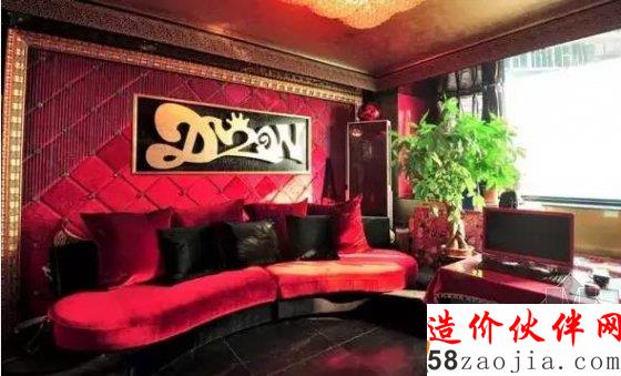 大張偉豪宅曝光 裝修浮夸宛若KTV包房難道不丑嗎?