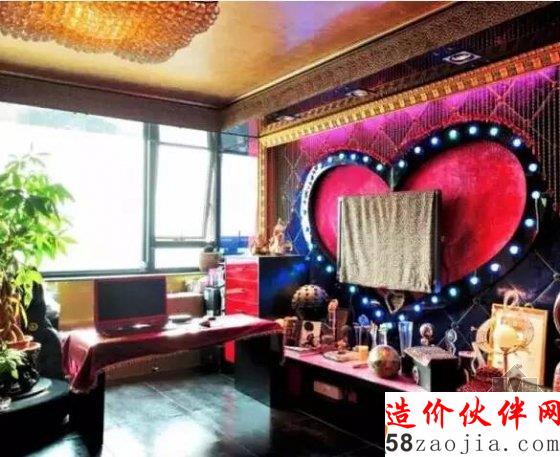 大張偉豪宅曝光 裝修浮夸宛若KTV包房難道不丑嗎?