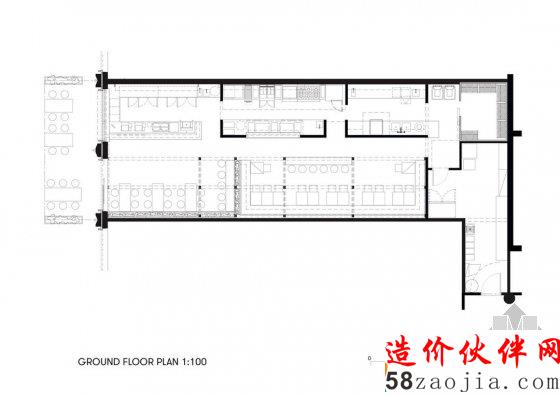 被色彩吞沒了的餐廳