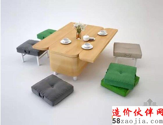 小戶型節(jié)省空間的聰明設(shè)計 滿滿都是創(chuàng)意