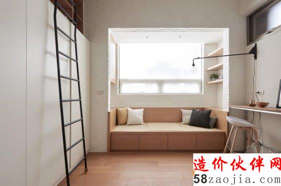 22平米老公寓更新改造LOFT風格
