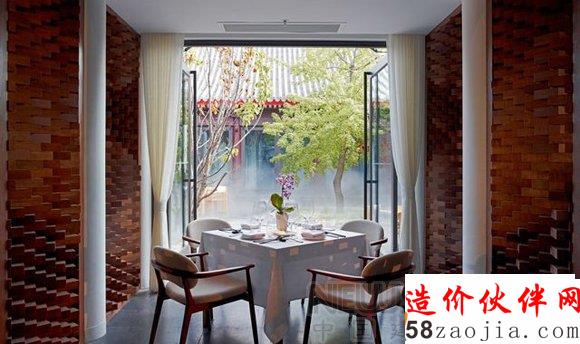 中國館設(shè)計師改造四合院成高級素菜館