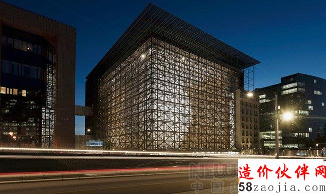 歐盟新總部:保留遺跡并在內(nèi)部孵化了一顆蛋
