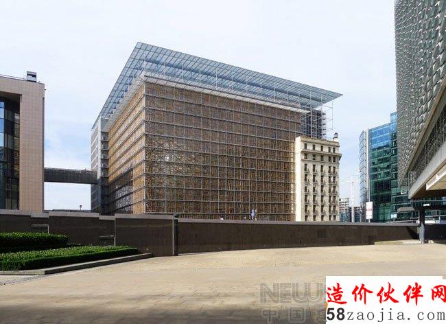 歐盟新總部:保留遺跡并在內(nèi)部孵化了一顆蛋