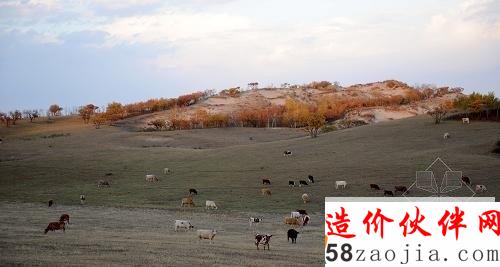 京津周邊風(fēng)沙源治理一期工程內(nèi)蒙古克什克騰旗渾善達克沙地項目區(qū)(10月7日攝)。新華社記者 張領(lǐng) 攝