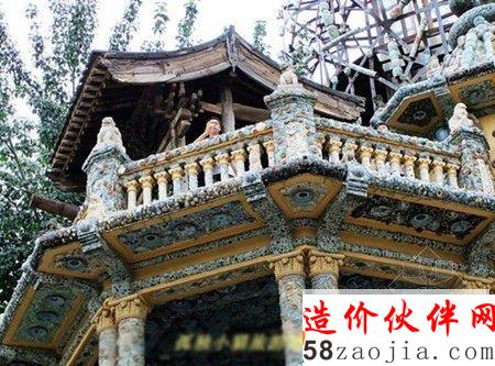 網(wǎng)友曝天津造價50億古瓷房子 古董裝成的法式洋樓