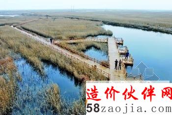 深秋的蘆葦蕩,是黃河入?谧匀槐Wo區(qū)一道美麗的風景線。記者任小杰攝